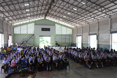 กิจกรรมปฐมนิเทศนักเรียนชั้นมัธยมศึกษาปีที่ 1 และ 4