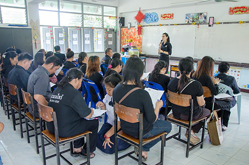 การประชุมผู้ปกครองนักเรียนและครู