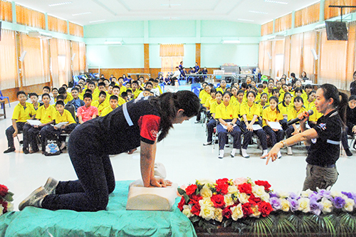 การอบรมเชิงปฏิบัติการอาสาฉุกเฉินชุมชน