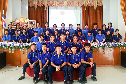 กิจกรรมพัฒนาภาวะผู้นำของคณะกรรมการสภานักเรียน