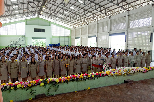 พิธีถวายพระพรชัยมงคล