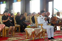 พิธีเจริญพระพุทธมนต์ถวายเป็นพระราชกุศล