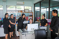 โรงเรียนเฉลิมพระเกียรติฯศึกษาดูงานงานสารบรรณ