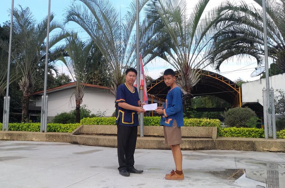 พิธีมอบเกียรติบัตรโครงการส่งเสริมนิสัยรักการอ่าน ปีการศึกษา2560