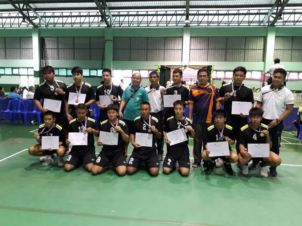 กีฬานักเรียนแห่งชาติ ภาค 5 เซปักตะกร้อ ได้รับรางวัลเหรียญทองแดง