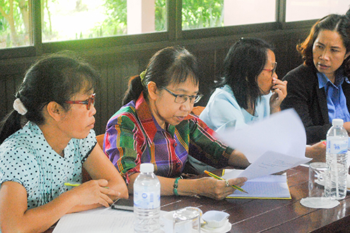 การประชุมเตรียมการแข่งขันศิลปหัตถกรรมนักเรียน