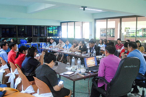 การประชุมเตรียมการแข่งขันศิลปหัตถกรรมนักเรียน