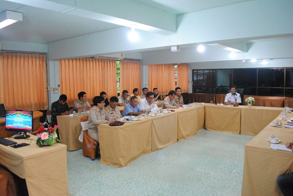 การประชุมส่วนราชการ อำเภอภูกามยาว ประจำเดือนกันยายน 2561