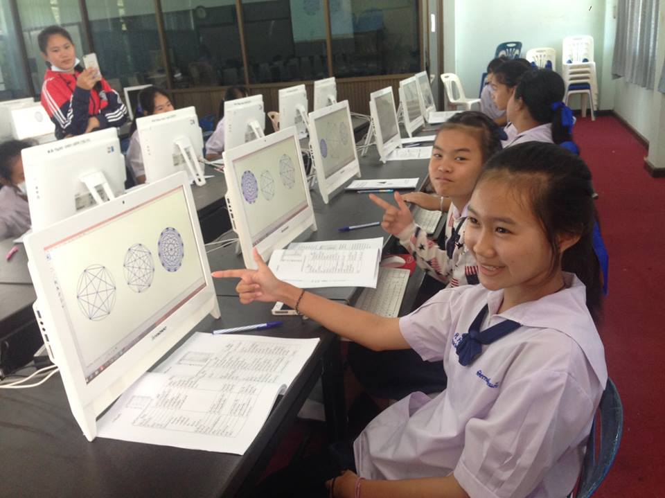 โครงการอบรมThe Geometer's Sketchpad และเทคนิคคิดเลขเร็วแบบอินเดีย