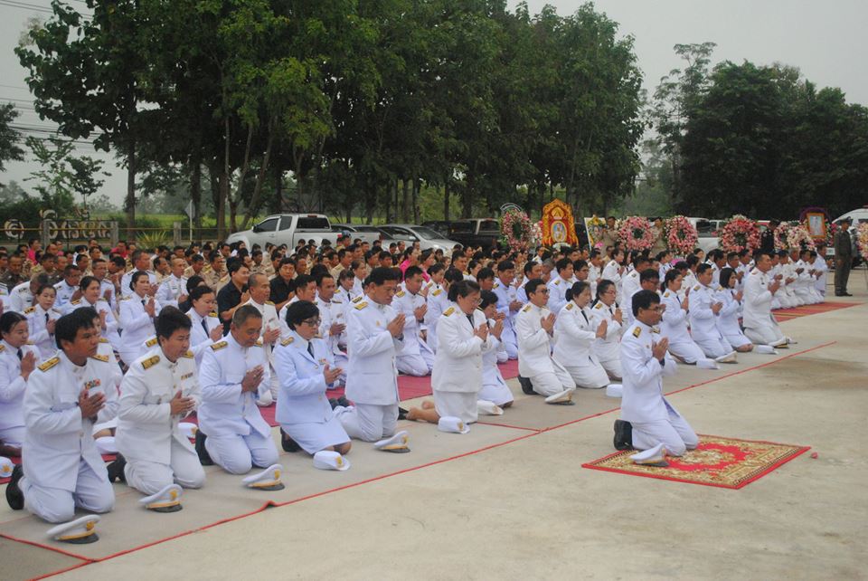 พิธีถวายพวงมาลาและถวายบังคม เนื่องในวันปิยมหาราช ปี2561