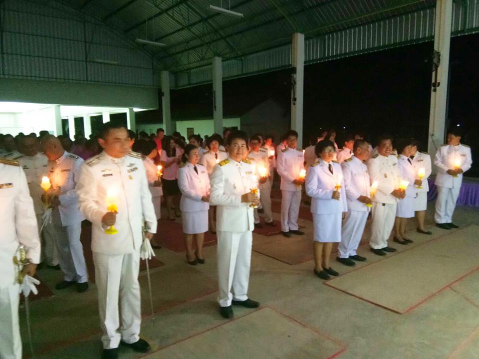 พิธีจุดเทียนน้อมรำลึกฯ วันปิยมหาราช 2561