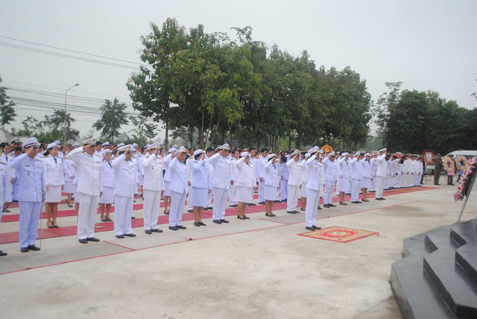 พิธีถวายพวงมาลาและถวายบังคม เนื่องในวันปิยมหาราช ปี2561