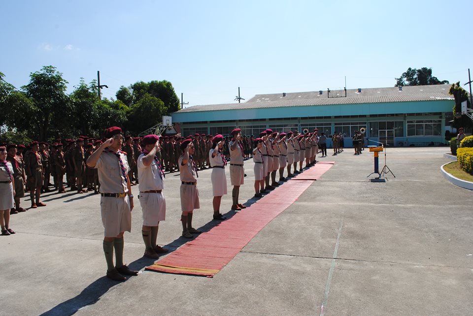 พิธีถวายบังคมพระบรมราชานุสรณ์ รัชกาลที่ 6 ปีการศึกษา 2561