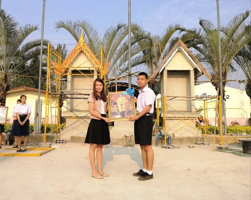 กิจกรรมแสดงความยินดีกับรองฯบรรจง คุณครูสุรชัยและนางสาวสุฬารัตน์