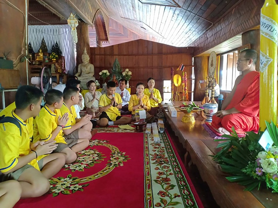 กิจกรรมวันอาสาฬหบูชาและวันเข้าพรรษา ปีการศึกษา 2562