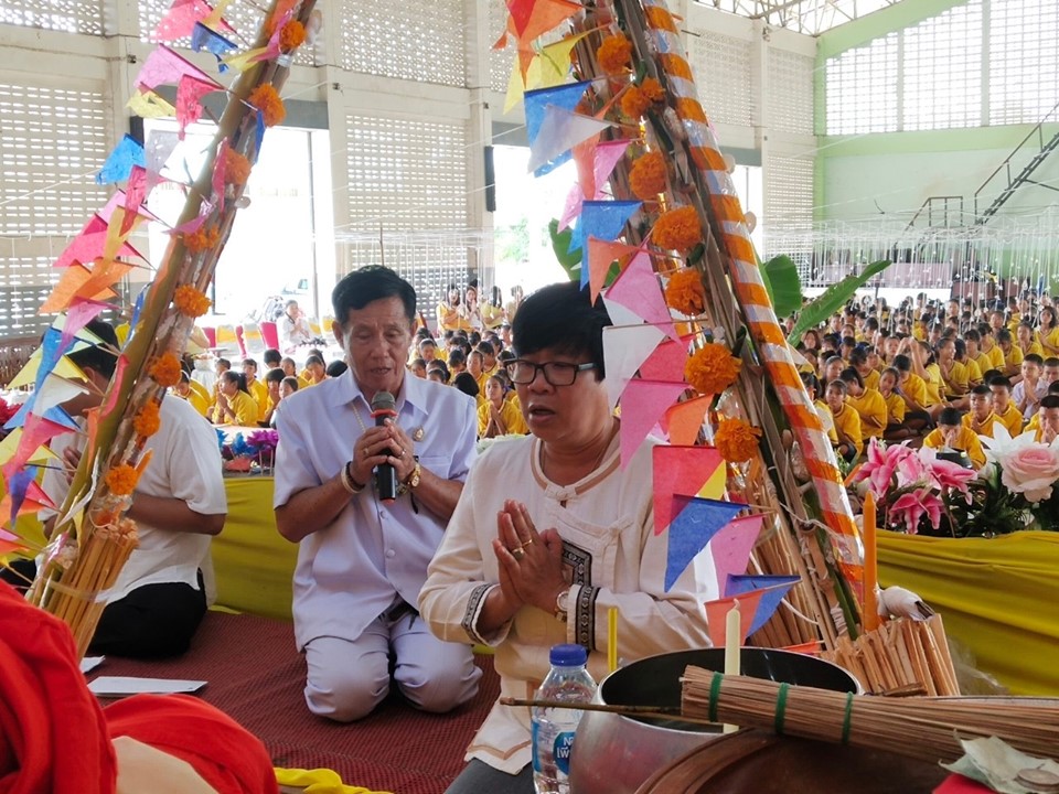 กิจกรรมวันอาสาฬหบูชาและวันเข้าพรรษา ปีการศึกษา 2562