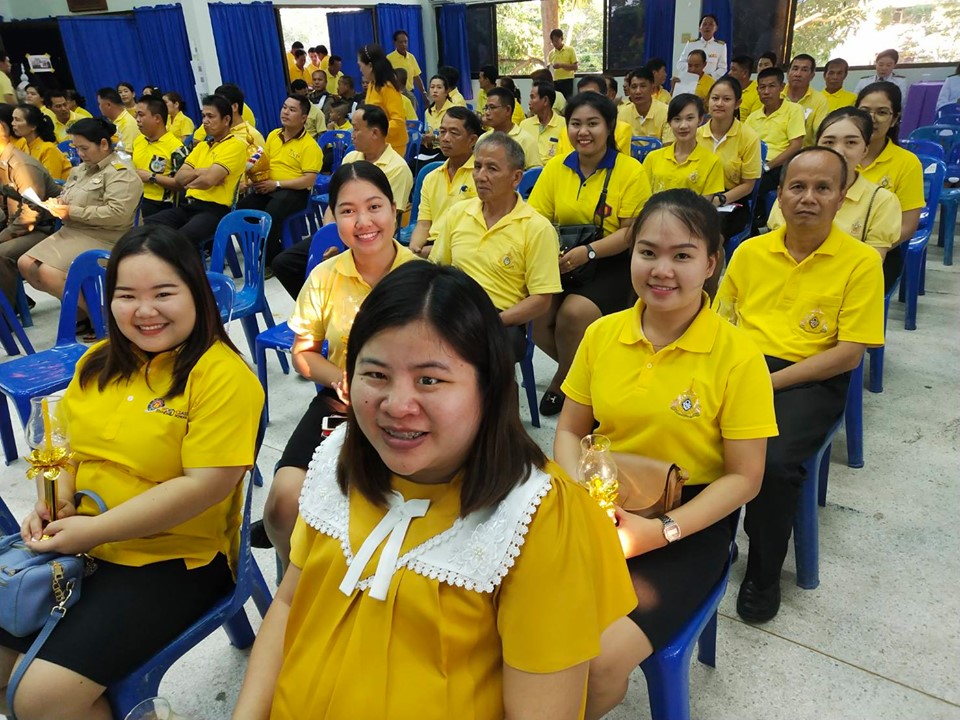 กิจกรรมจุดเทียนชัยถวายพระพรชัยมงคล ปี2562