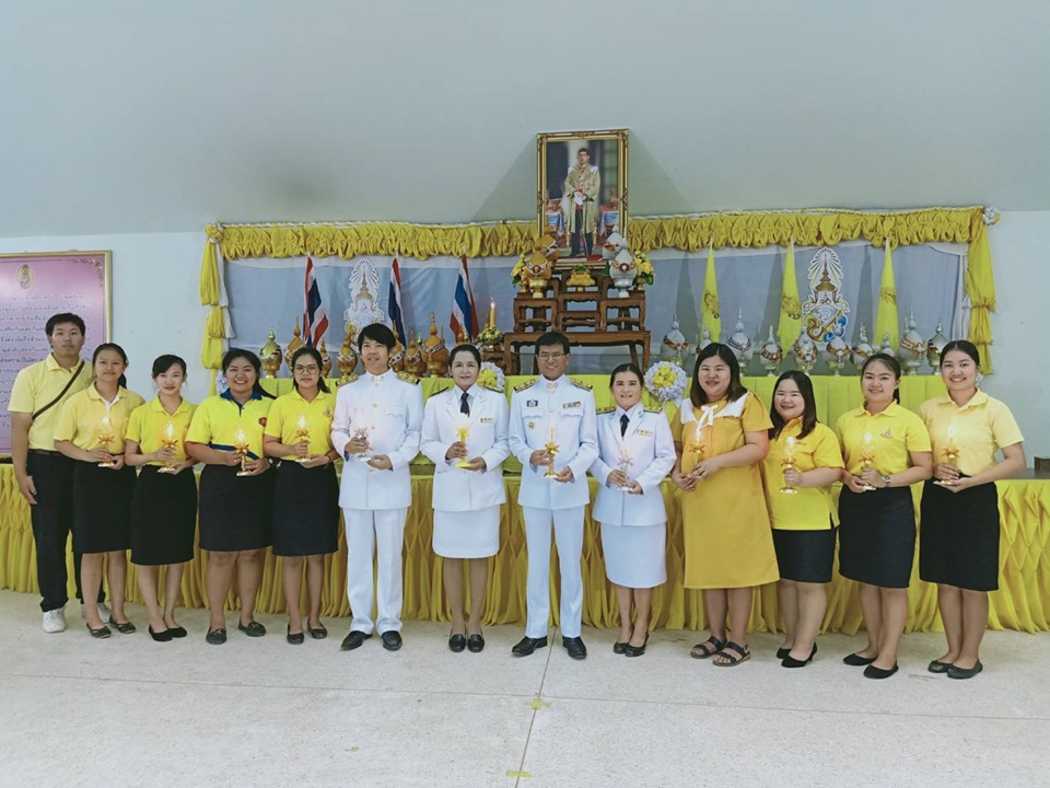 กิจกรรมจุดเทียนชัยถวายพระพรชัยมงคล ปี2562