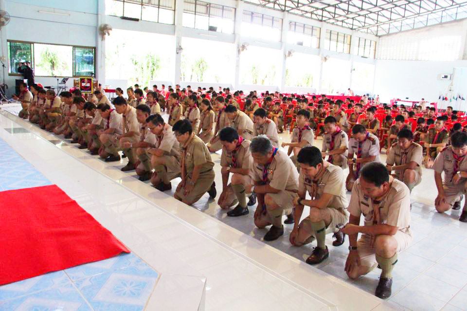 โครงการฝึกอบรมหลักสูตรลูกเสือต้านภัยยาเสพติด ปี2562