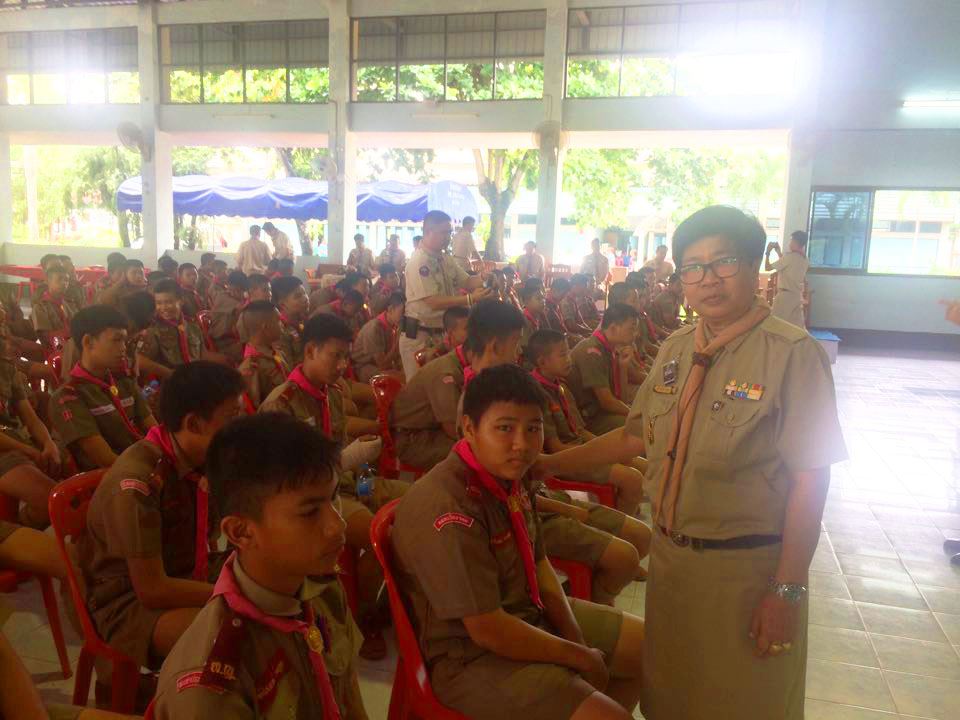 โครงการฝึกอบรมหลักสูตรลูกเสือต้านภัยยาเสพติด ปี2562